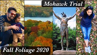 Peak mohawk trail fall colors || Fall foliage 2020 beautiful mohawk park Massachusetts