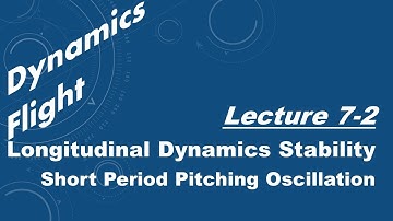 Flight Dynamics Lecture 7.2 - Longitudinal Dynamics Stability - Short Period Pitching Oscillation