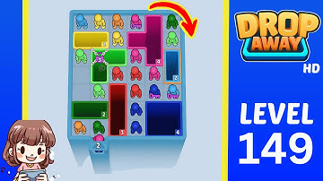 Drop Away Level 149 Solution Walkthrough