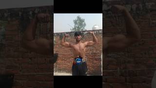 Front Double Biceps 💀 #motivation #desihomegym #gymexercises #bodybuilding #naturalbodybilding