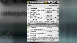 emoze - New Windows Mobile Client screenshot 3