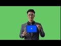 4k green screen blue screen synthetic business man showing tablet