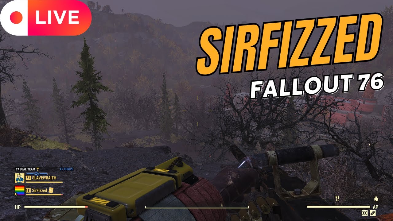 | Live || Fallout 76 || Grinding events! | - YouTube