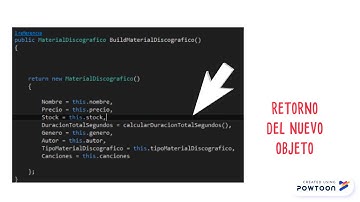 Patrón Builder Implementación en C#