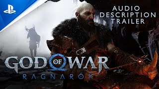 God of War Ragnarok - (Audio Description) Reveal Trailer | PS5 Games