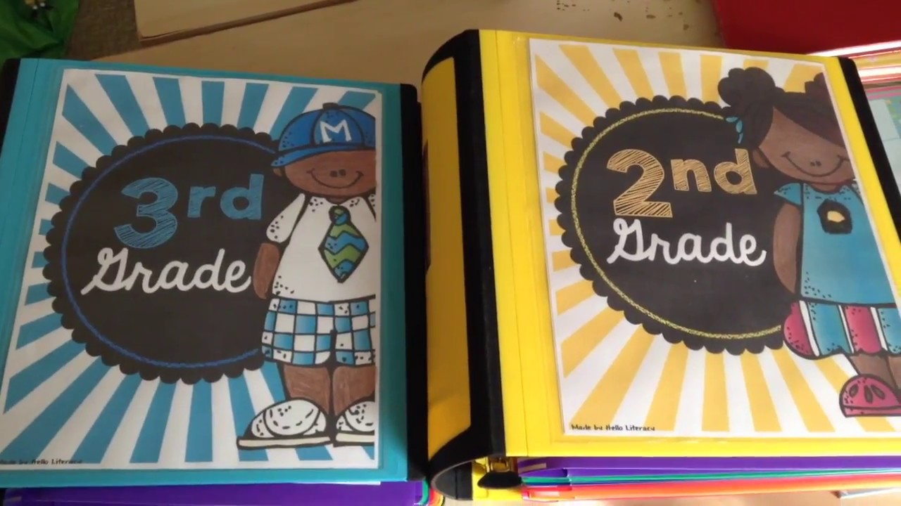 OUR NEW BINDERS SET UP!!! - YouTube