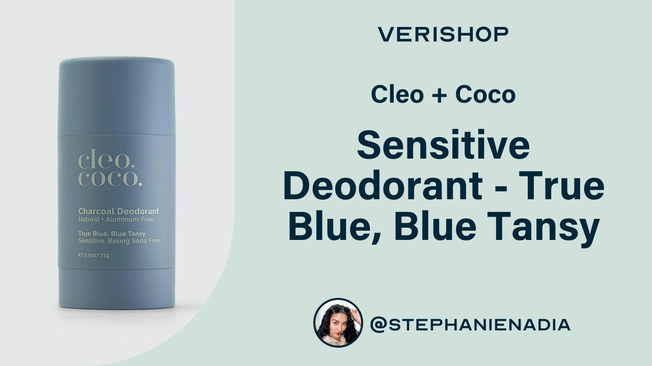 Cleo + Coco Sensitive Deodorant - True Blue, Blue Tansy Review