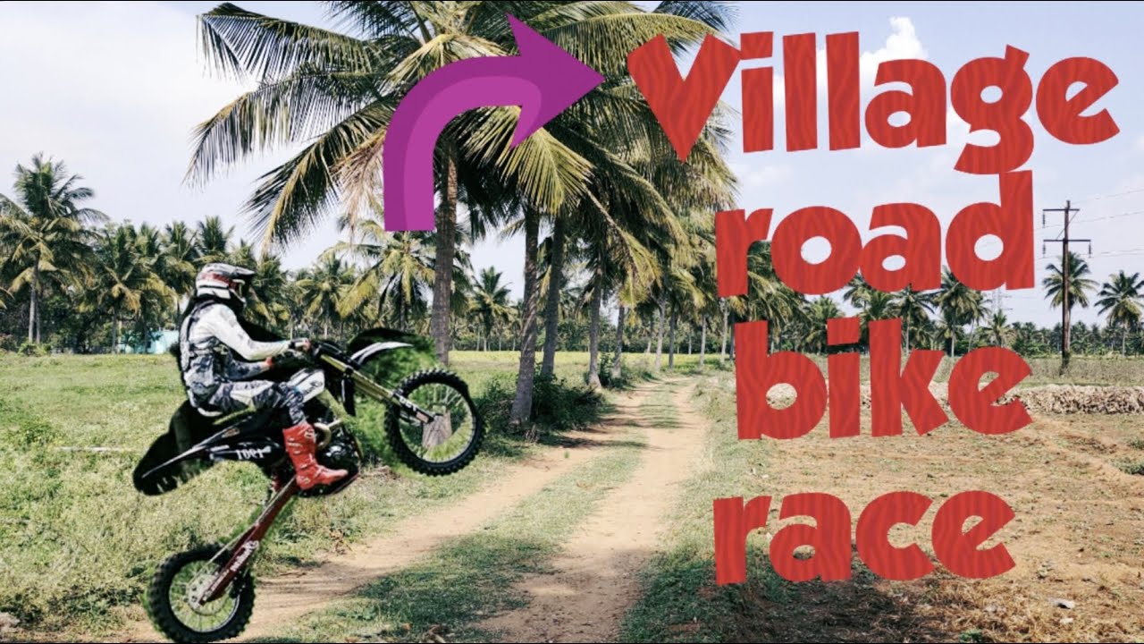 Village road bike race🚦 off road bike race 💥coollipgame YouTube