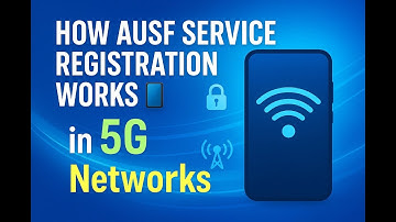📲🔐 How AUSF Service Registration Works in 5G Networks 🌐