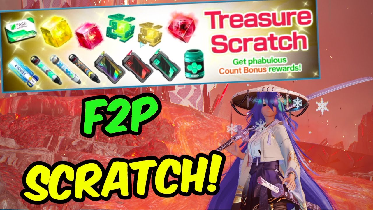 [PSO2:NGS] Treasure Scratch is Clutch! - YouTube