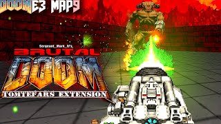 Brutal Doom Inferno E3M9, 100% secrets [HD Textures zdoom dhtp, DoomMetal, Tomtefars Extension]