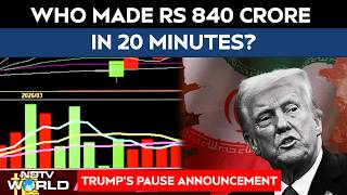Who Made Rs 840 Crore In 20 Minutes? Mystery Bet On Trump's Iran U-Turn Raises Eyebrows