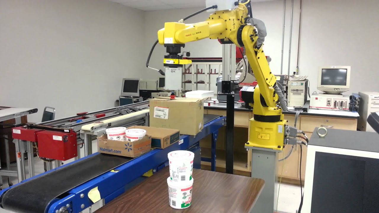 FANUC Robotic Project at Cal State Northridge, CSUN - YouTube
