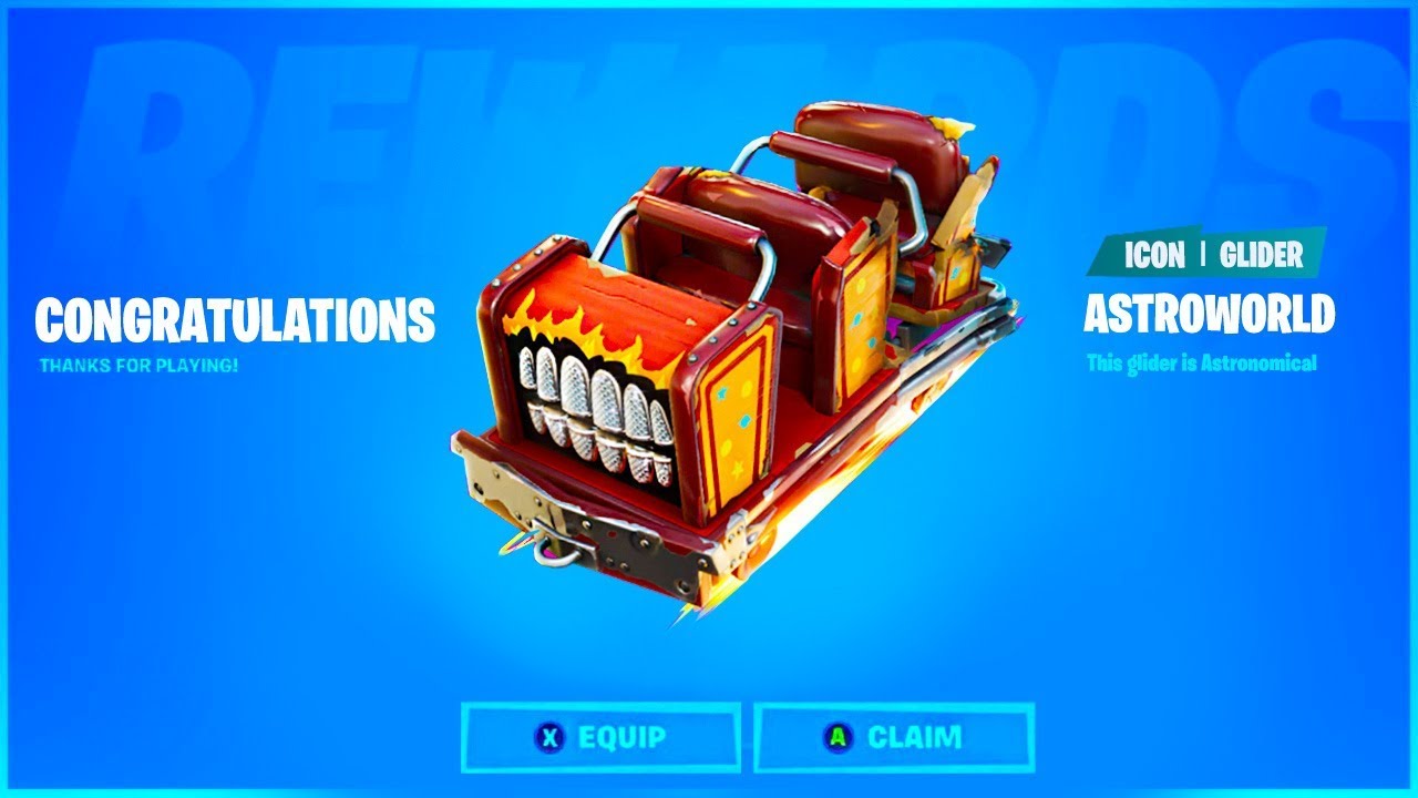 How To Get ASTROWORLD GLIDER in Fortnite TRAVIS SCOTT Event! YouTube