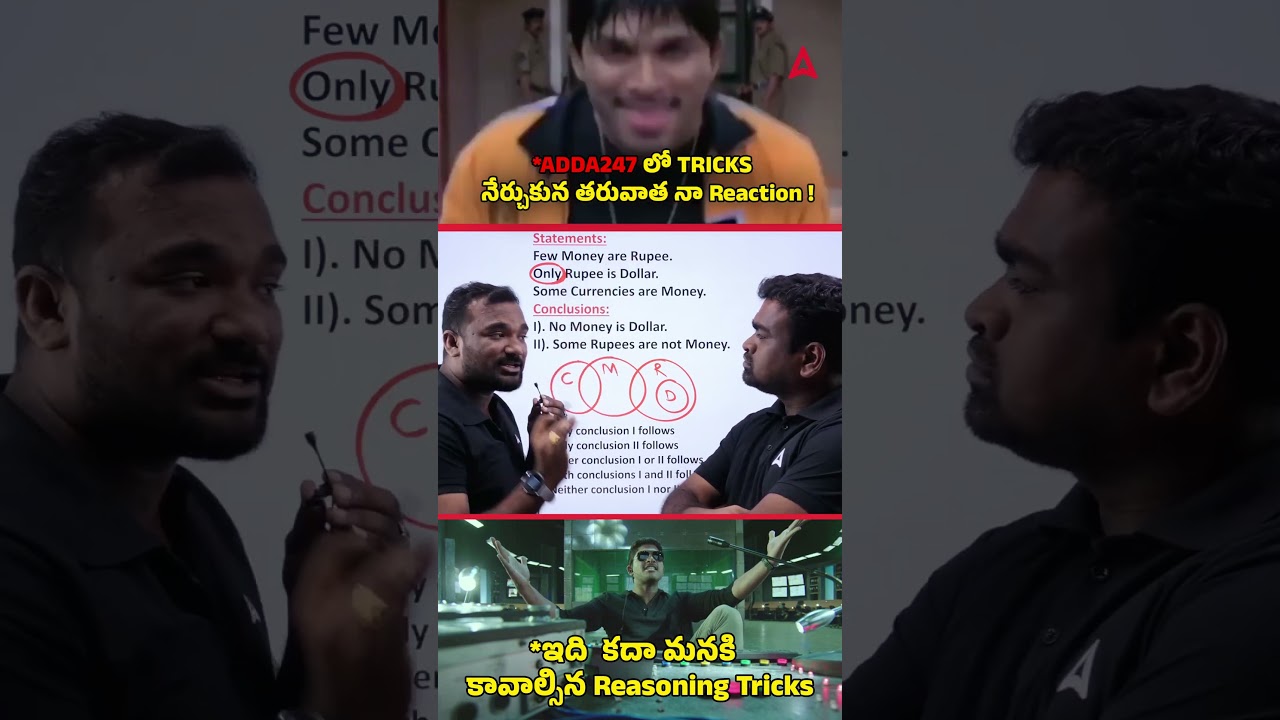syllogism tricks #adda247telugu #reasoning #syllogisms