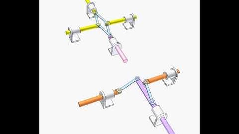 Linkage for linear motions 1
