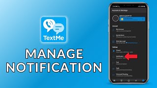 How to Manage Notification on Textme? 2024 (Quick & Easy) | TextMe App screenshot 4