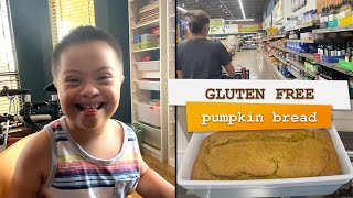 Gluten Free Pumpkin Bread - Sourdough - ALDI Haul / Day in the Life