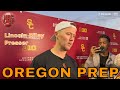 Lincoln Riley Speaks About Preparation For Oregon After USC Trojans Practice On Tuesday