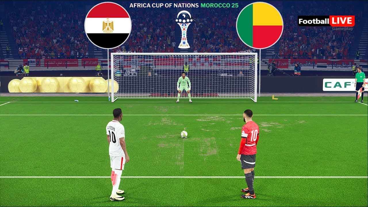 Egypt vs Benin - Penalty Shootout - مصر ضد بنين | Africa Cup of Nations 2025 AFCON | eFootball PES