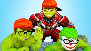 Rescue SUPERHERO All Family HULK & IRON MAN: Back from the Dead SECRET - Scary Teacher 3D FUNNY