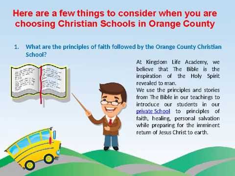 Best orange county christian school