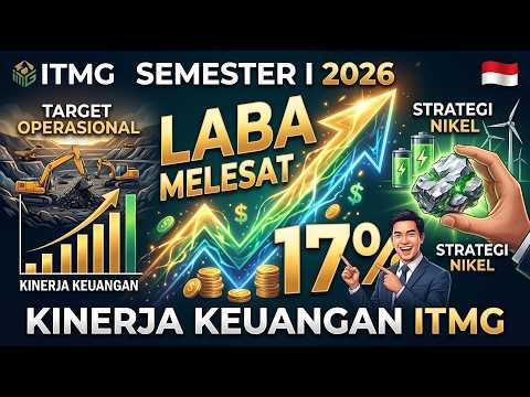 Kinerja Keuangan ITMG Semester I 2026: Laba Melesat 17%, Target Operasional & Strategi Nikel!