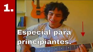 001 Clases de guitarra para principiantes! : aprende tu primera canción ahora!: hoy