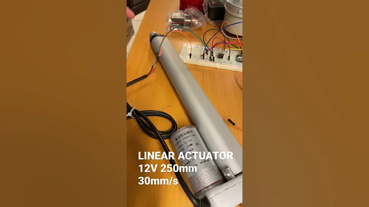 LINEAR ACTUATOR 12V 250MM - 30mm/s