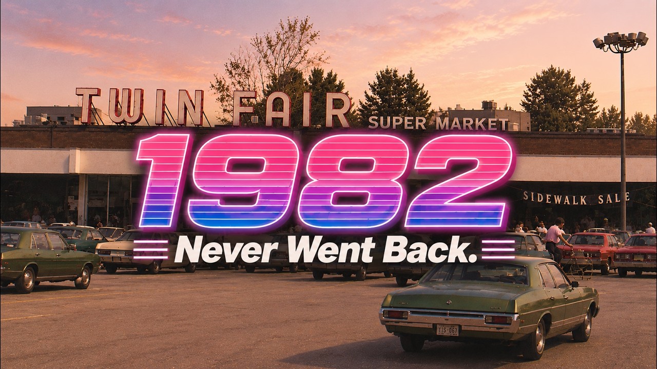 BACK TO 1982 — A Forgotten Shopping Summer | 80s Synthwave Vaporwave Nostalgia Mix