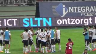 Beşiktaş-Feyenoord Demba Ba Tribünlere Üçlü Çektiriyor