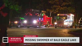 Family, authorities search for missing swimmer on Bald Eagle Lake