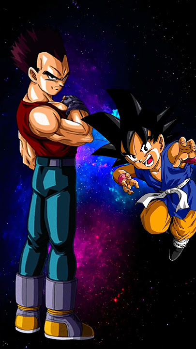Who is strongest [goku gt vs vegeta gt] #dbgt #dbs #dbz