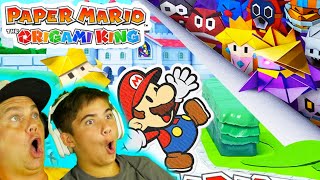paper mario paper the origami king with hobbyfamilytv