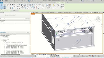 How to open up a 3D view in Revit