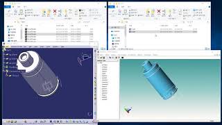 K3 model From CATIA To NX using TransCAD