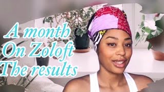 Zoloft 1 month review side effects results identifying depression and anxiety