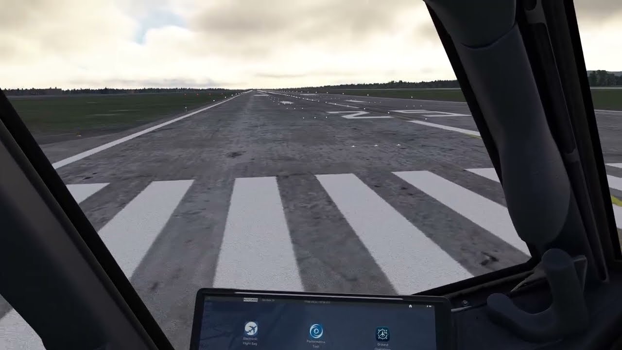 PMDG 737-700, takeoff at Vladivostok, RW 25L
