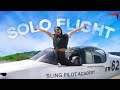 Student pilot first solo  will nerves stop her 