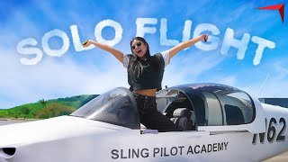 Student Pilot First Solo | Will Nerves Stop Her? 🤔