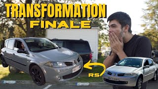 FINALE Transformation Renault Megane 2 d'un abonné en RS