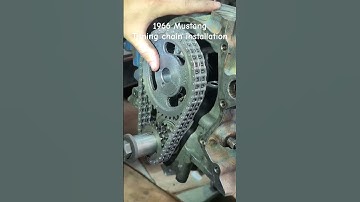 Timing chain installation - 1966 Mustang
