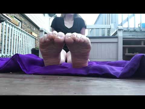 POV barefoot soles