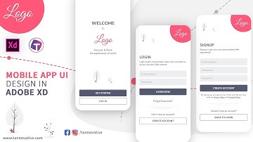 Design Mobile App UI in Adobe XD | Speed Art Tutorial | 2019