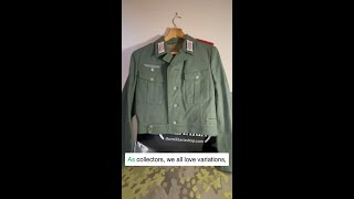 COLLECTORS CORNER - WW2 German Army 44 Pattern Combat Tunic Jacket - The Militaria Shop