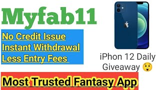 MyFab11 Review || How To Play MyFab11 || How To Register On MyFab11 screenshot 2