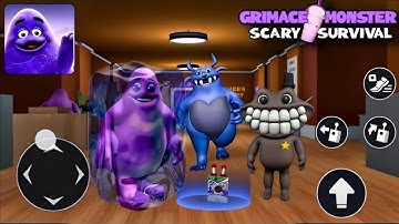 Grimace Monster Scary Survival All Chapters (1, 2, 3,4) - Android Gameplays