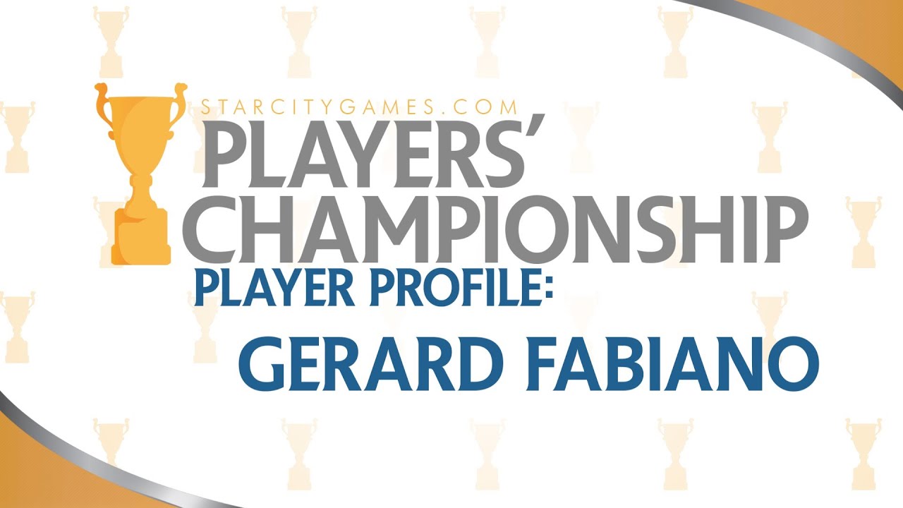 SCGPC: Gerard Fabiano Player Profile