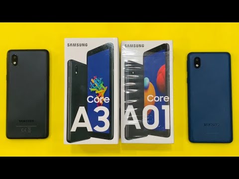 Samsung Galaxy A3 Core vs Samsung Galaxy A01 Core