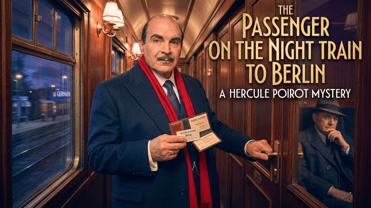 The Passenger on the Night Train to Berlin | A Poirot Mystery